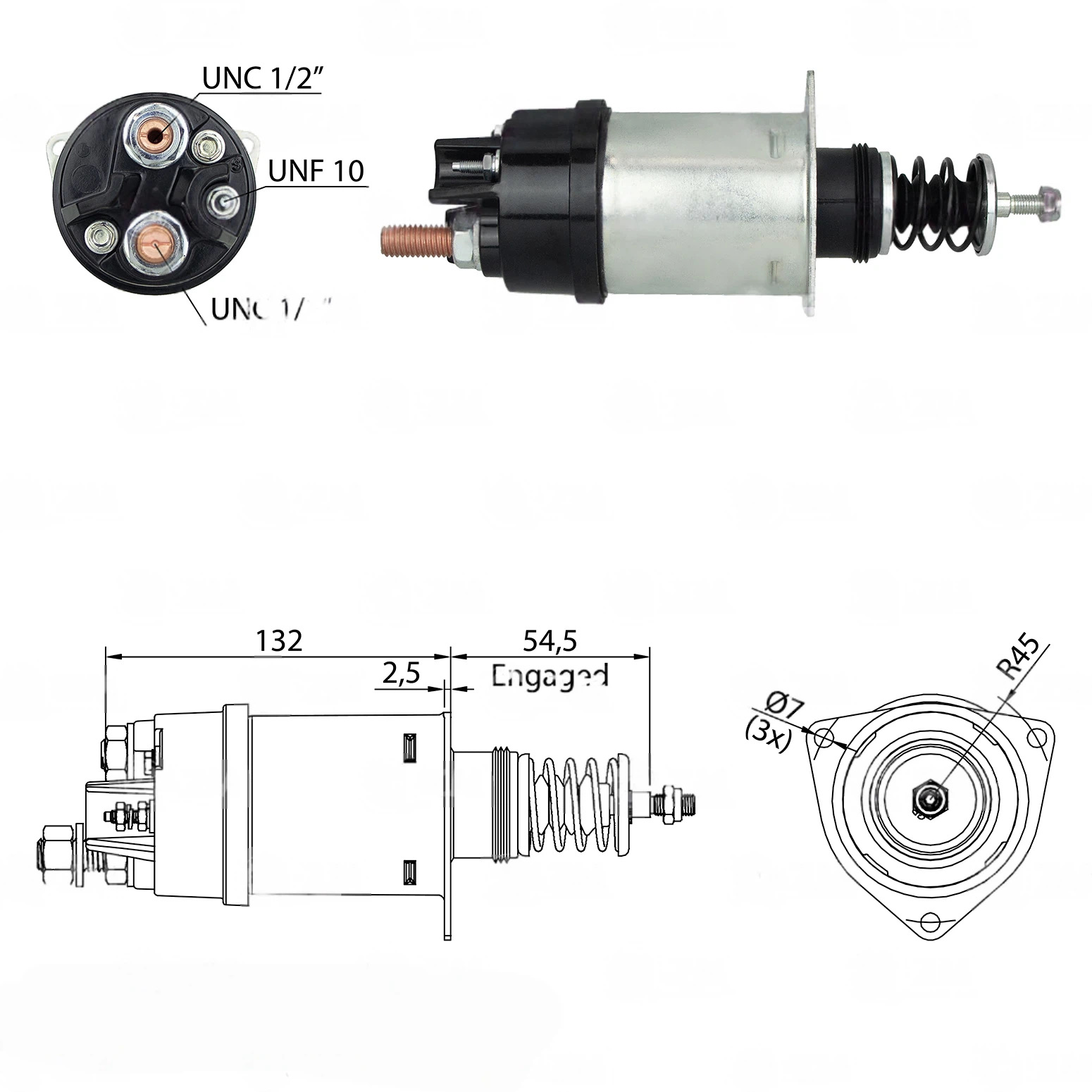 CF-R0353 втягивающее реле