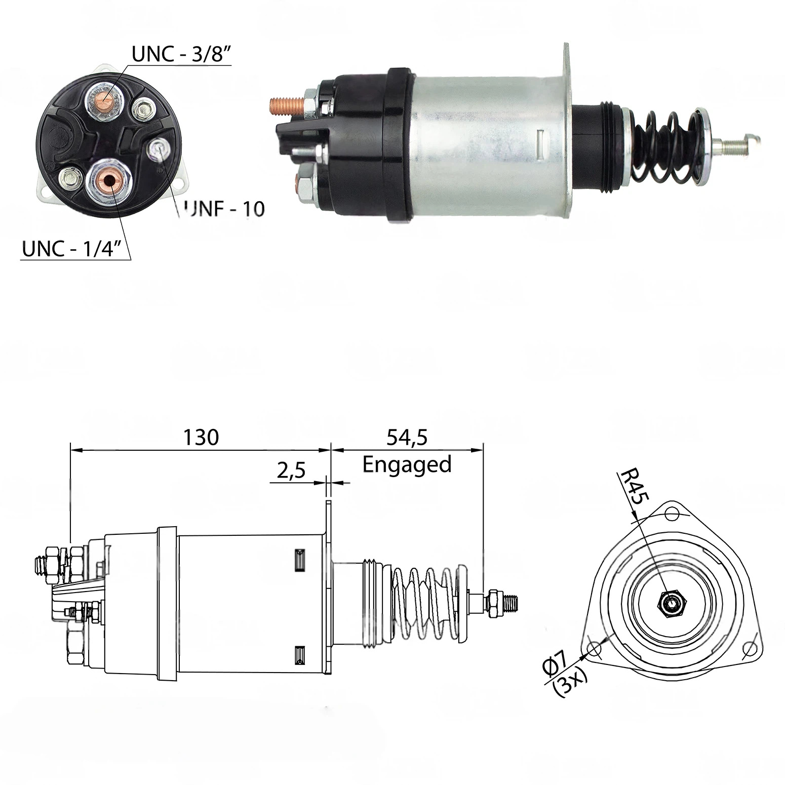 CF-R0354 втягивающее реле