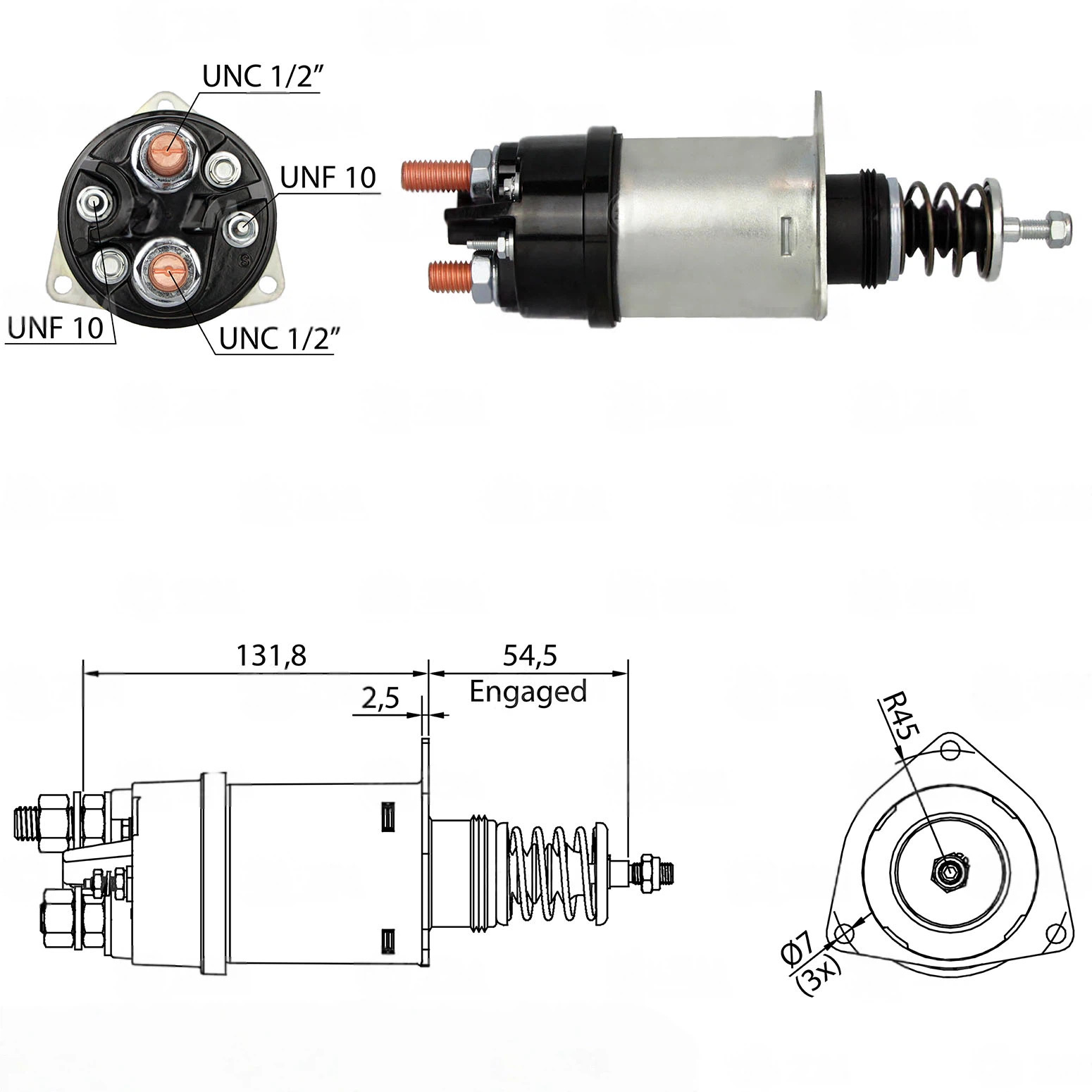 CF-R0356 Starter Solenoid