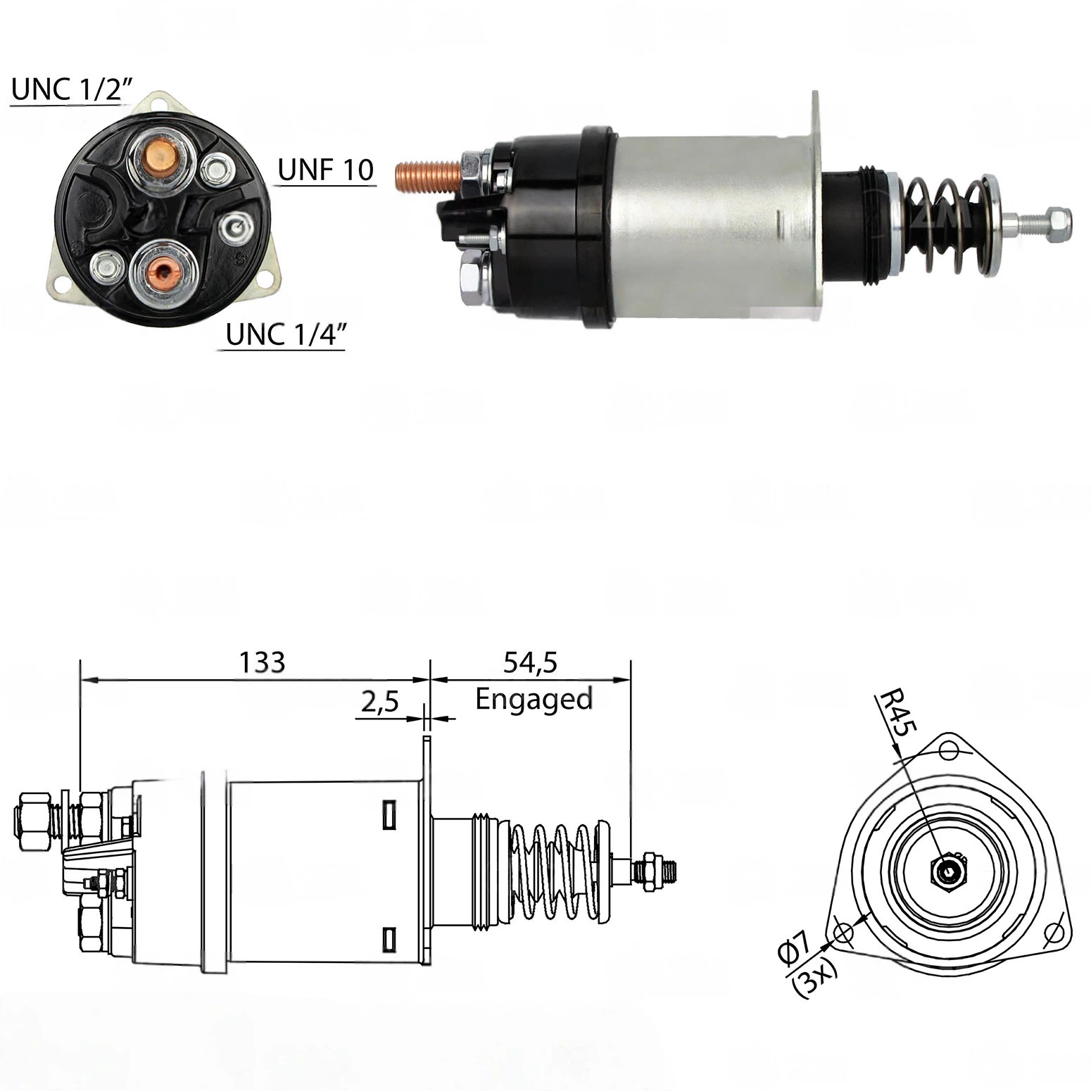 CF-R0360 втягивающее реле