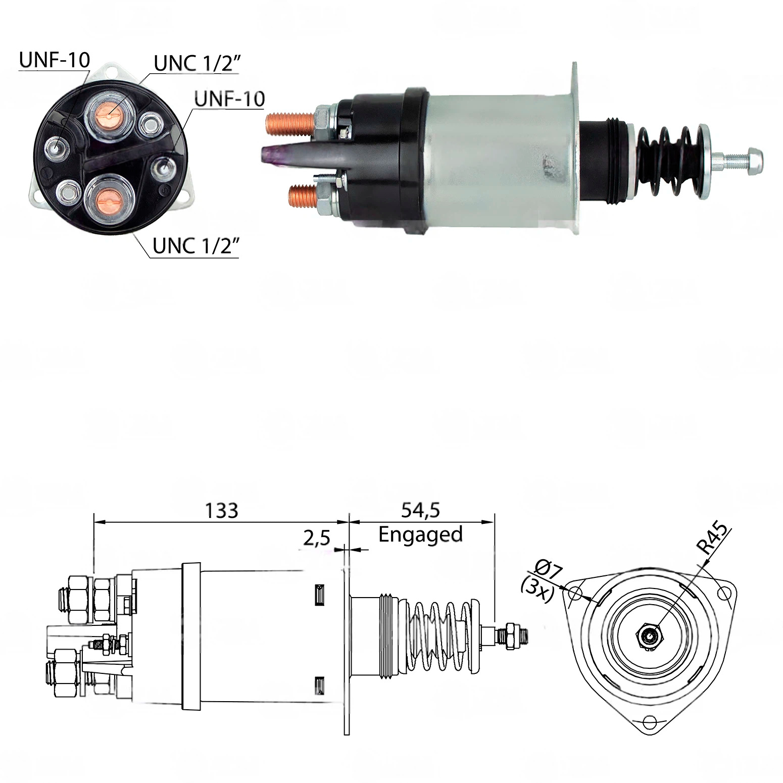 CF-R0362 Starter Solenoid