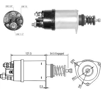CF-R0366 втягивающее реле