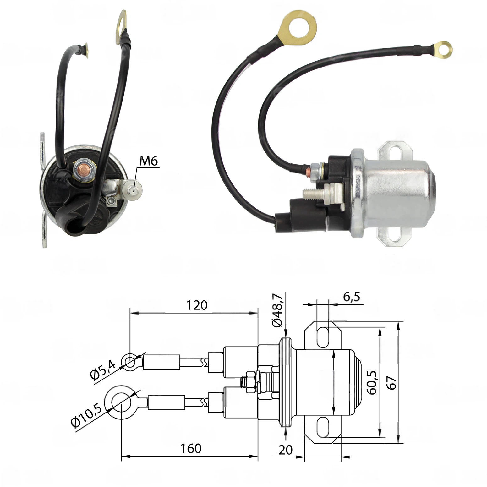 CF-R0409 Starter Solenoid