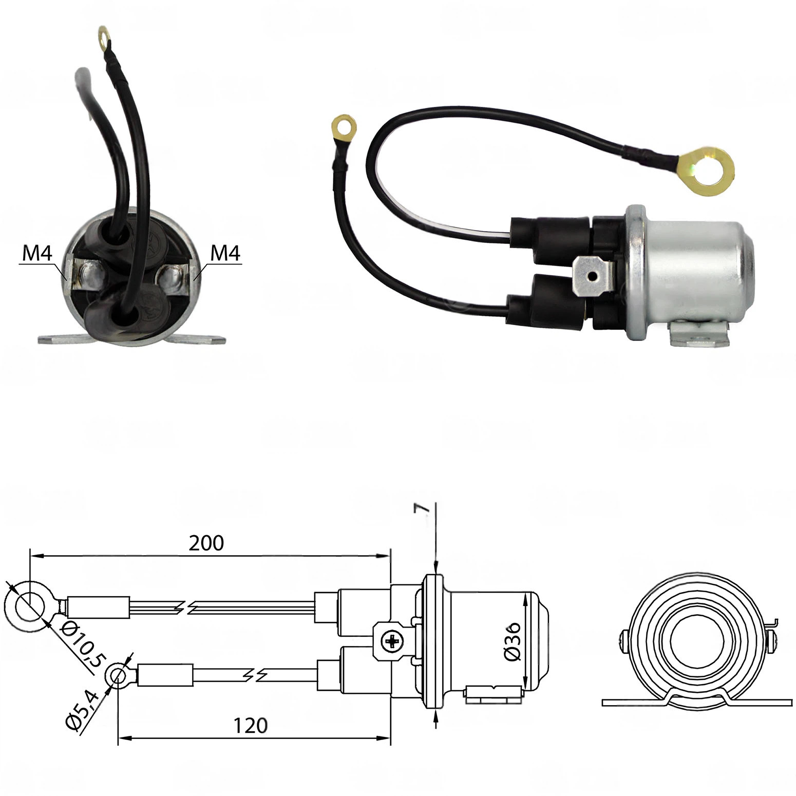 CF-R0428 起动机电磁开关
