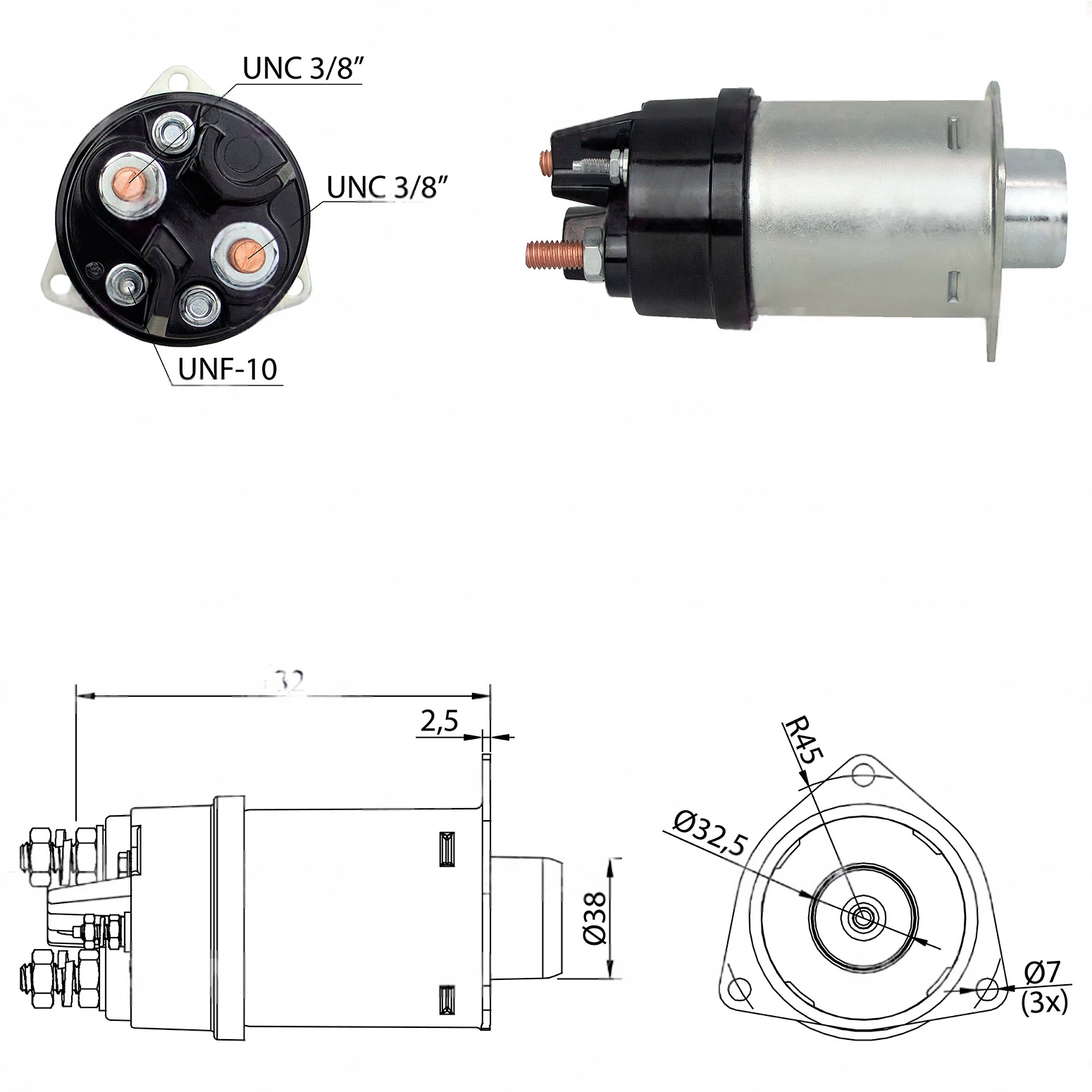 CF-R0450 Starter Solenoid