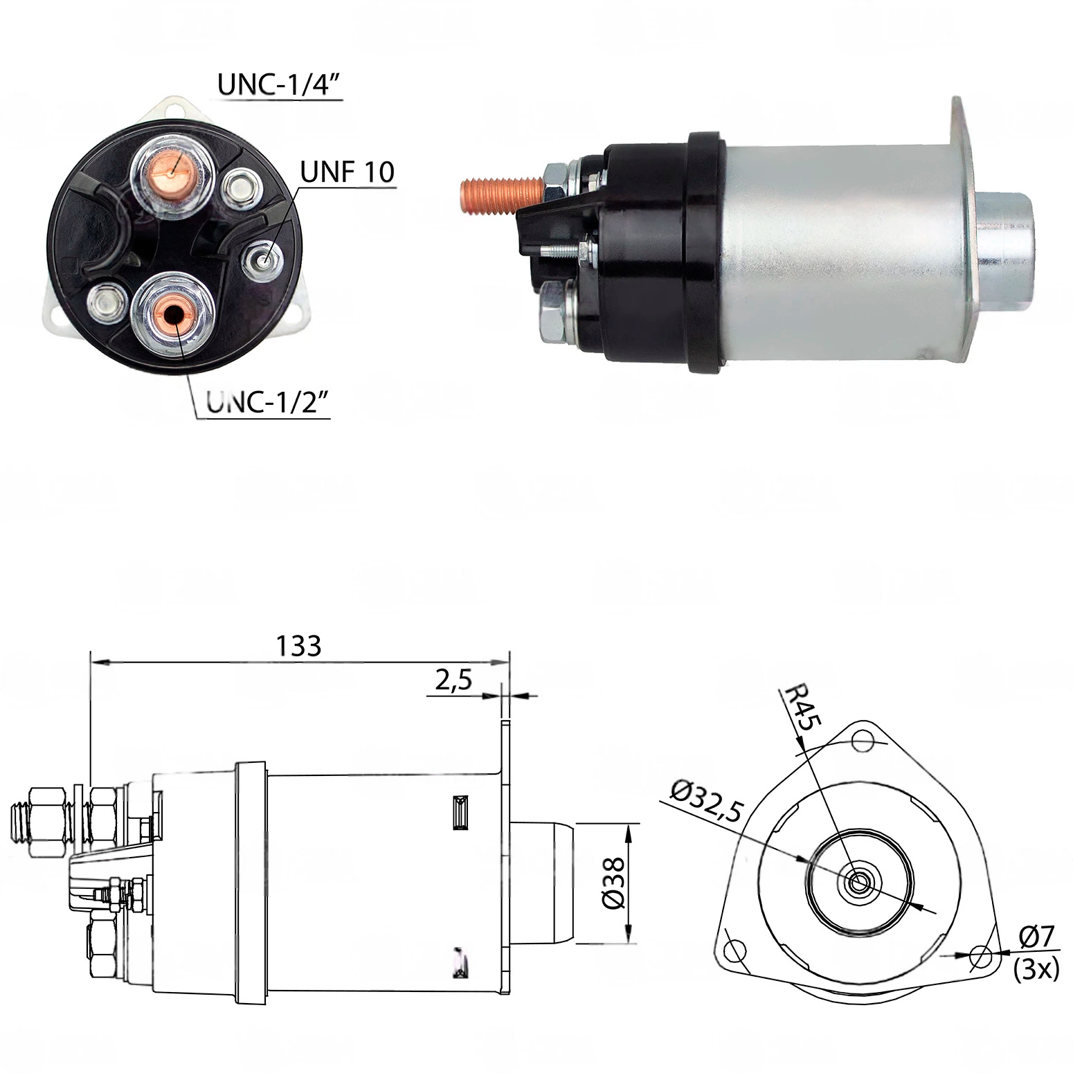 CF-R0460 втягивающее реле