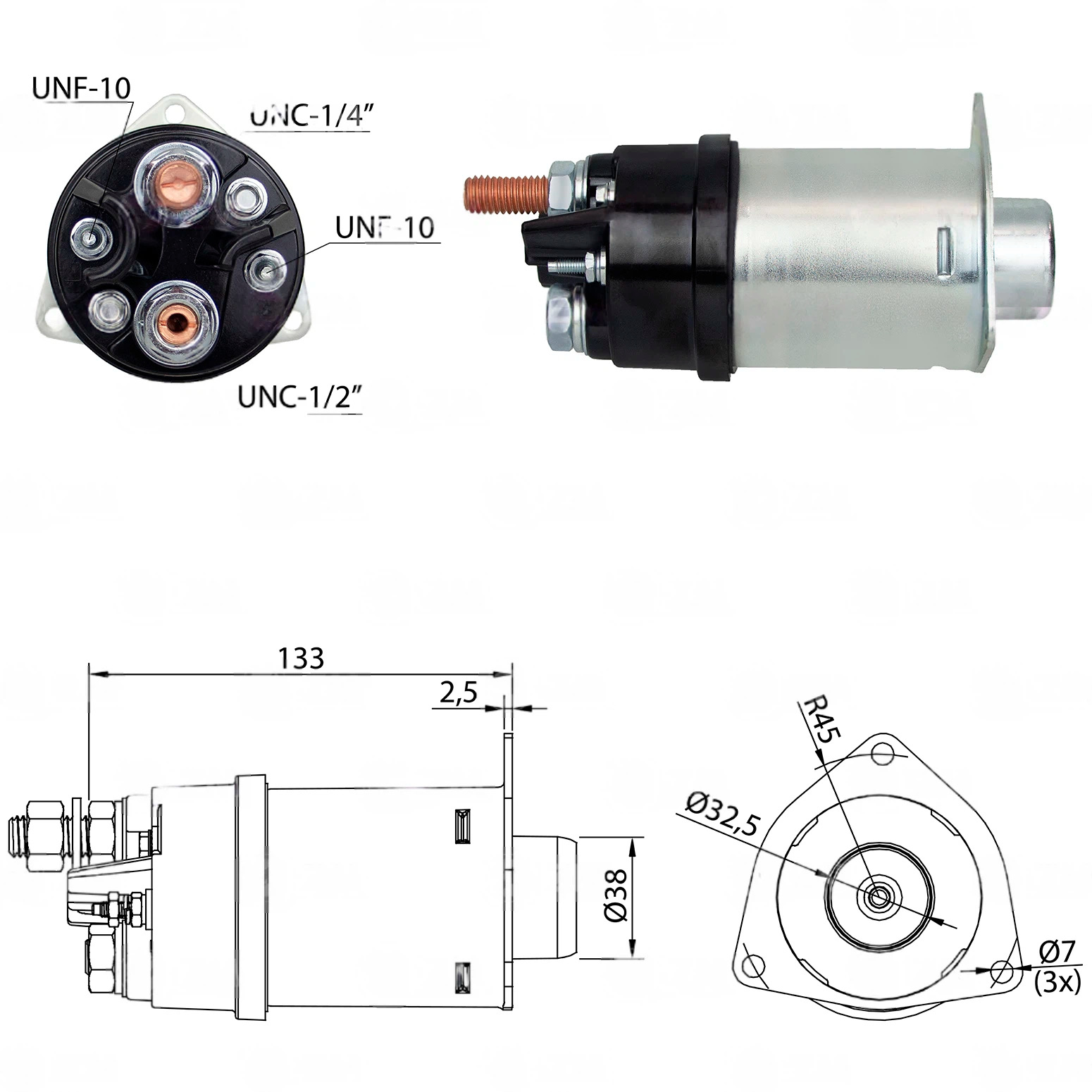 CF-R0464 Starter Solenoid
