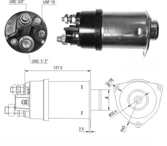 CF-R0466 Starter Solenoid