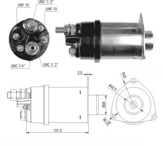 CF-R0467 Starter Solenoid