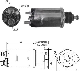 CF-R0806 Starter Solenoid
