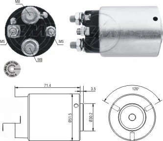 CF-R0862 Starter Solenoid