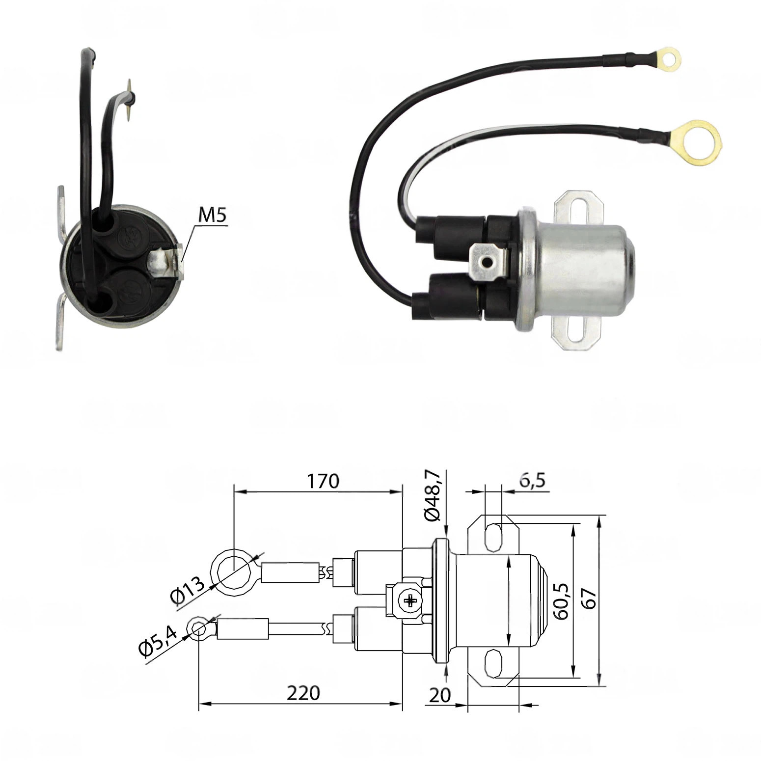 CF-R1407 Starter Solenoid