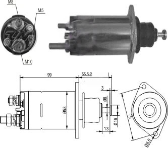 CF-R1817 втягивающее реле