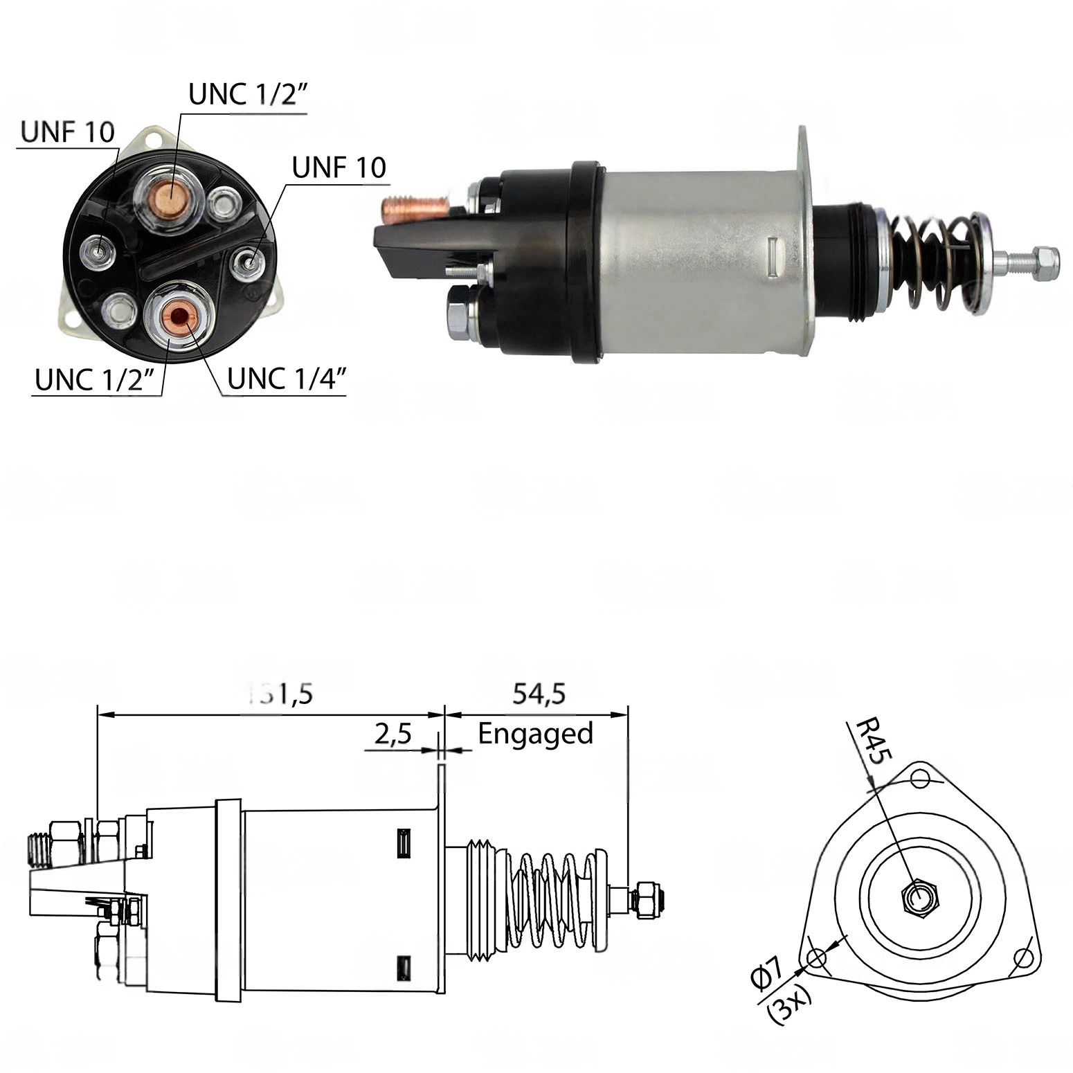 CF-R2362 Starter Solenoid