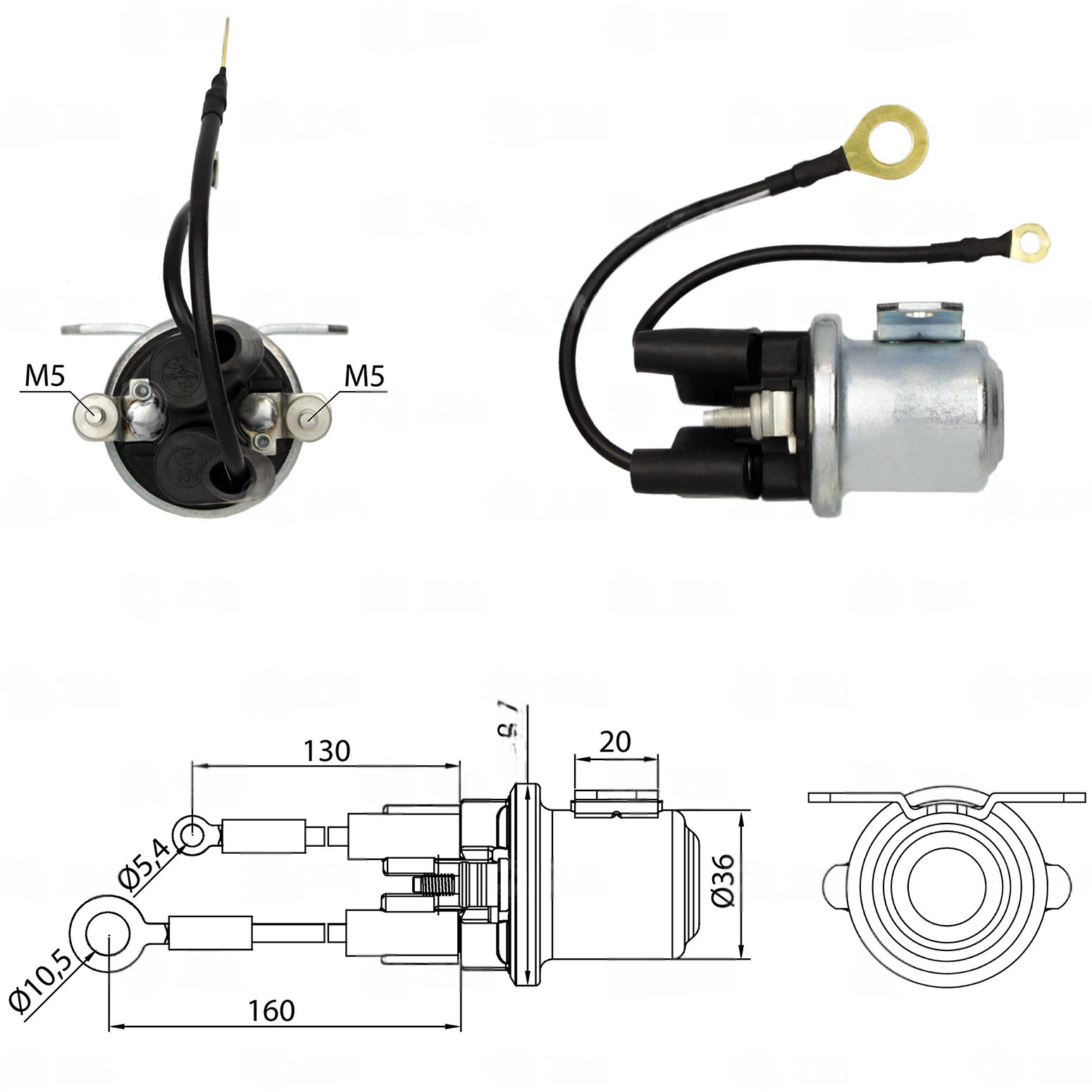 CF-R2408 Starter Solenoid