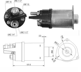 CF-R2452 起动机电磁开关