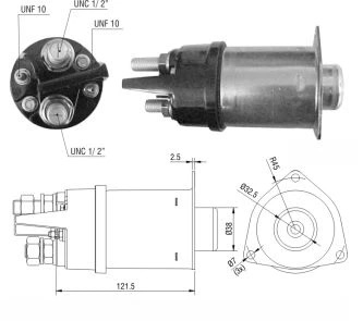 CF-R2456 Starter Solenoid