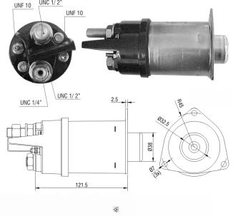 CF-R2460 Starter Solenoid