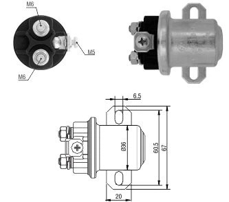 CF-R4409 Starter Solenoid