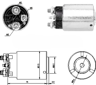 CF-R4861 Starter Solenoid