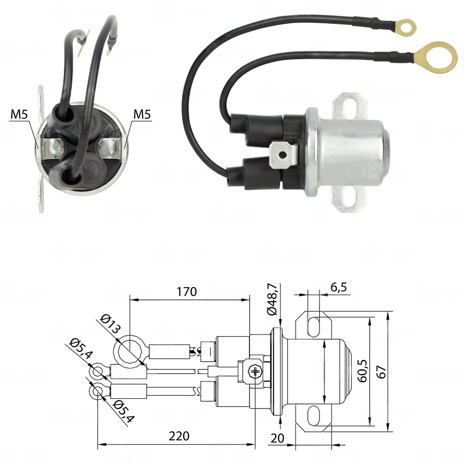 CF-R5408 Starter Solenoid