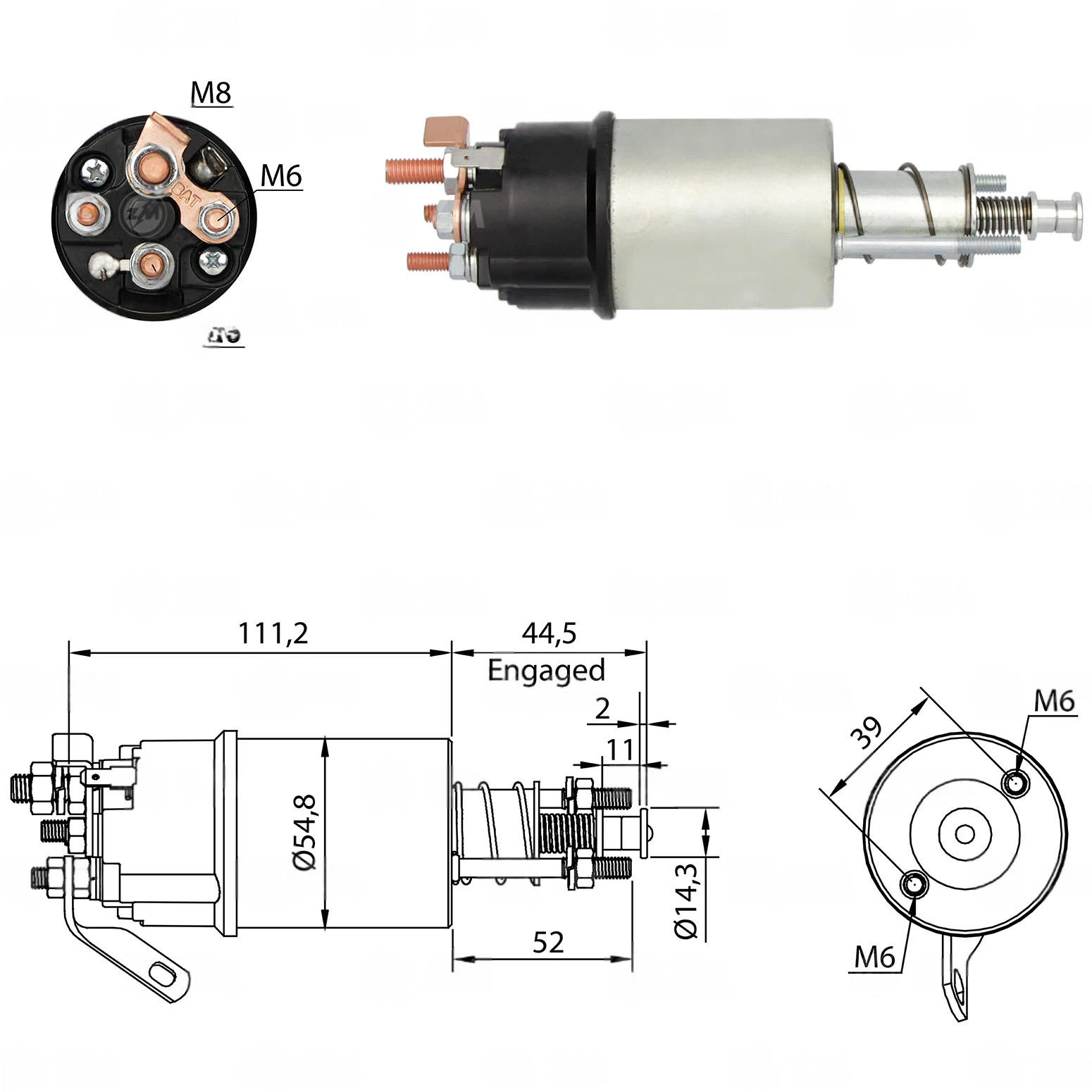 CF-U0610 втягивающее реле