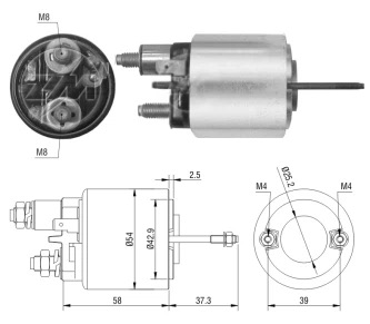 CF-V0493 втягивающее реле