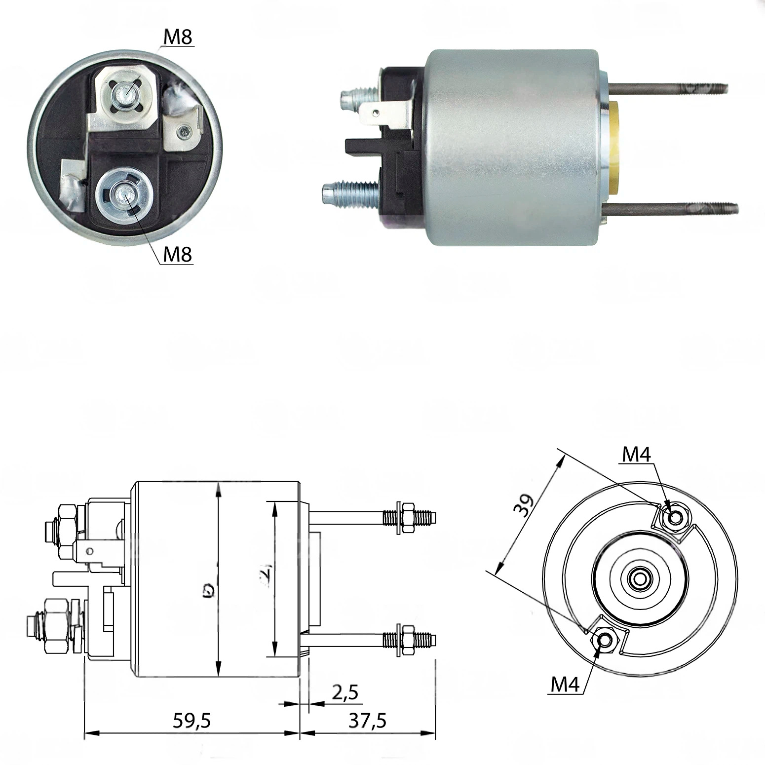 CF-V0594 Starter Solenoid