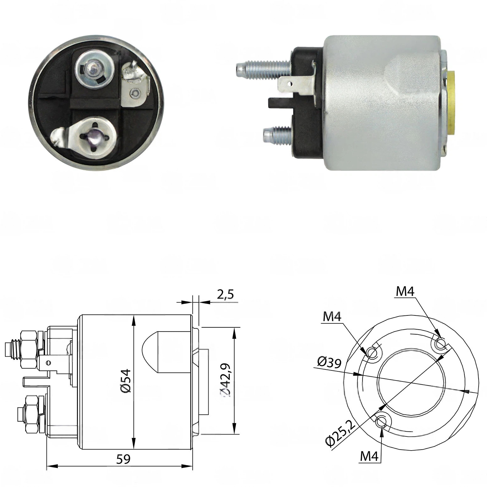 CF-V2495 Starter Solenoid