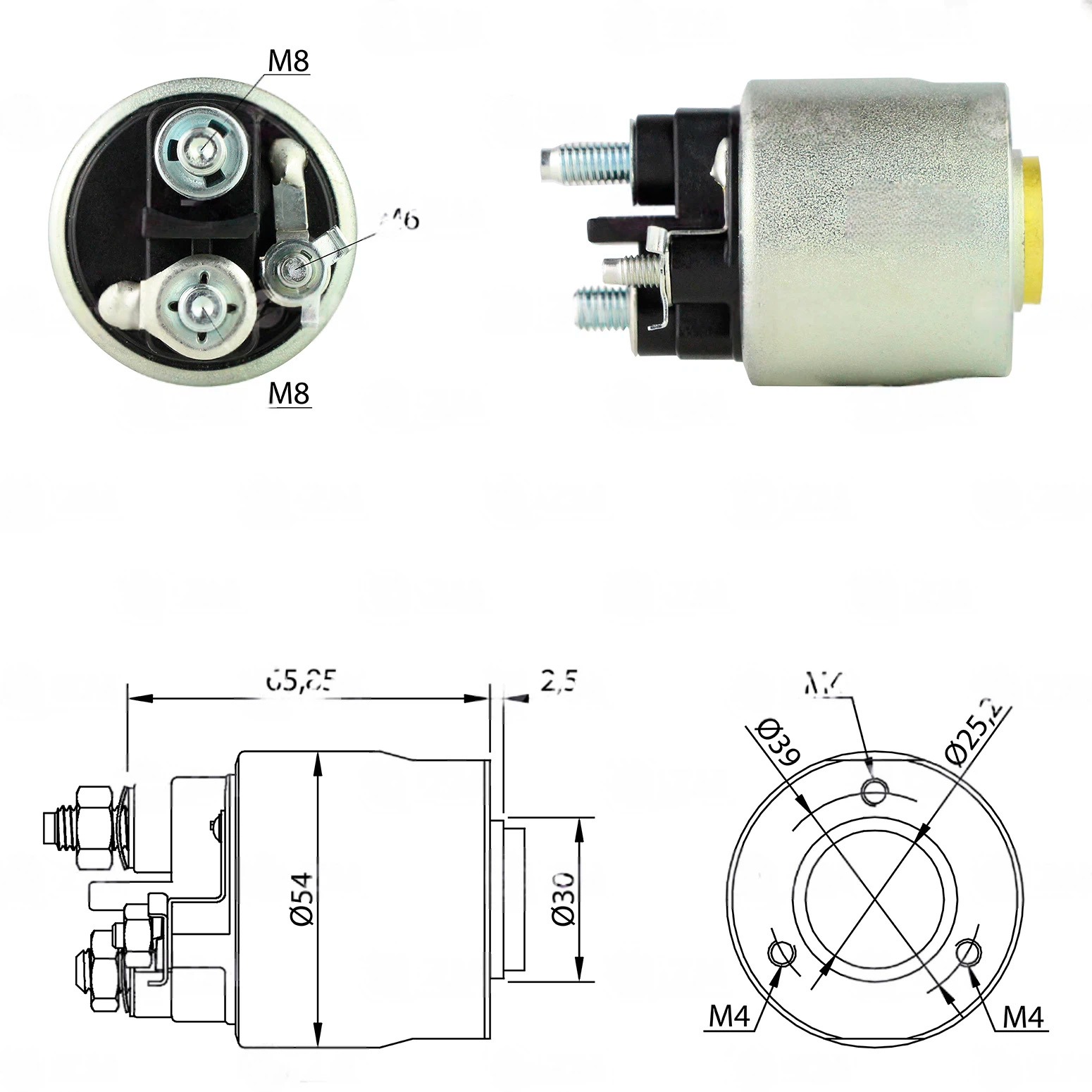CF-V2590 Starter Solenoid