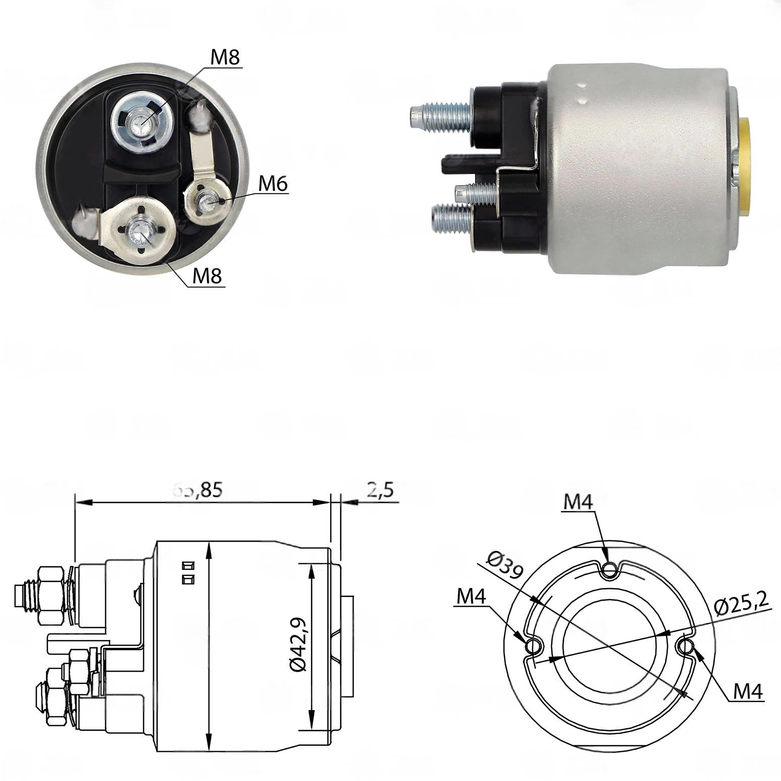 CF-V5590 Starter Solenoid