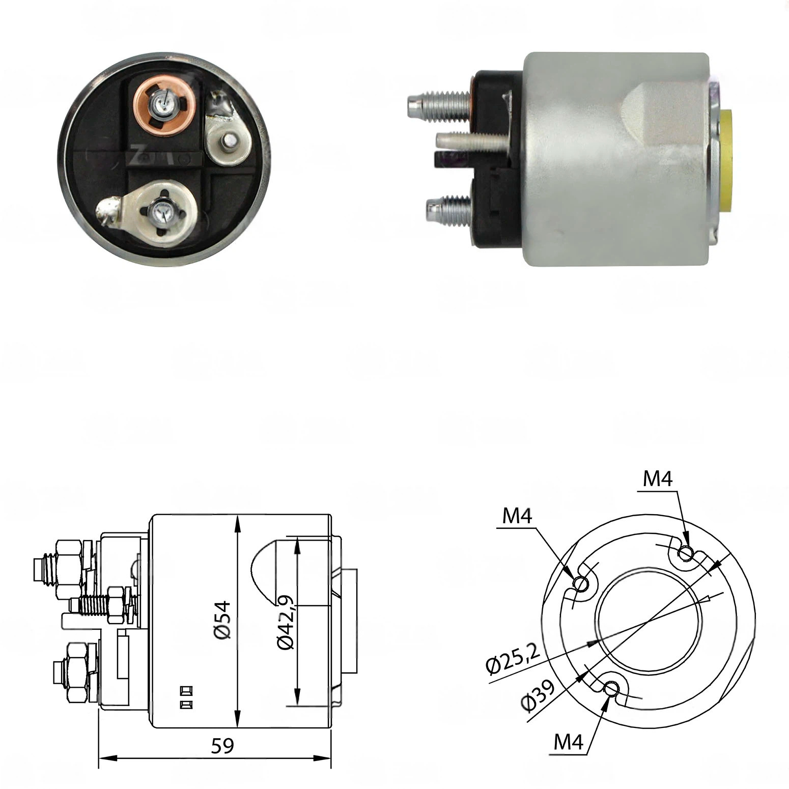 CF-V6492 Starter Solenoid