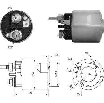 CF-V7495 втягивающее реле