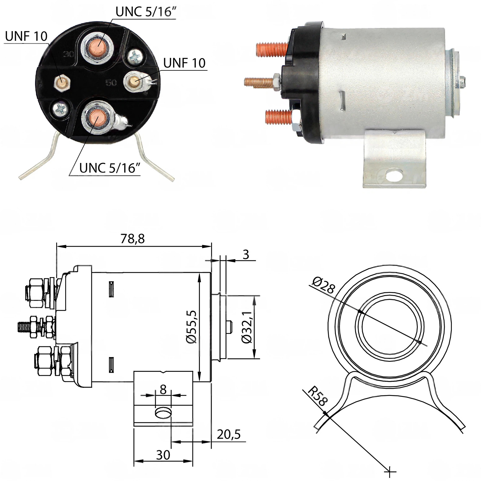 CF-W0503 Starter Solenoid