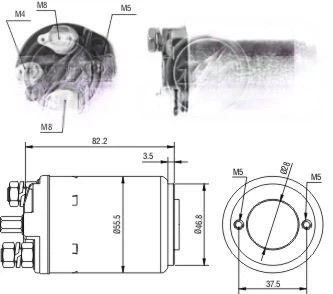 CF-W0512 Starter Solenoid