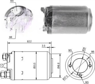CF-W0514 Starter Solenoid