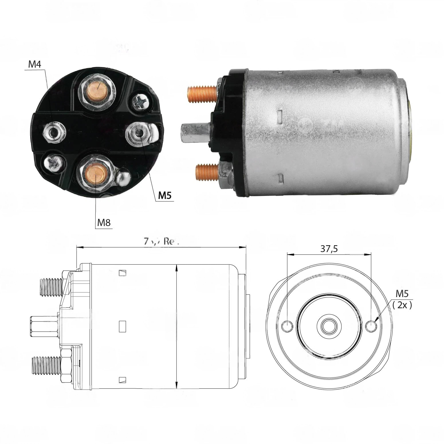 CF-W0515 втягивающее реле