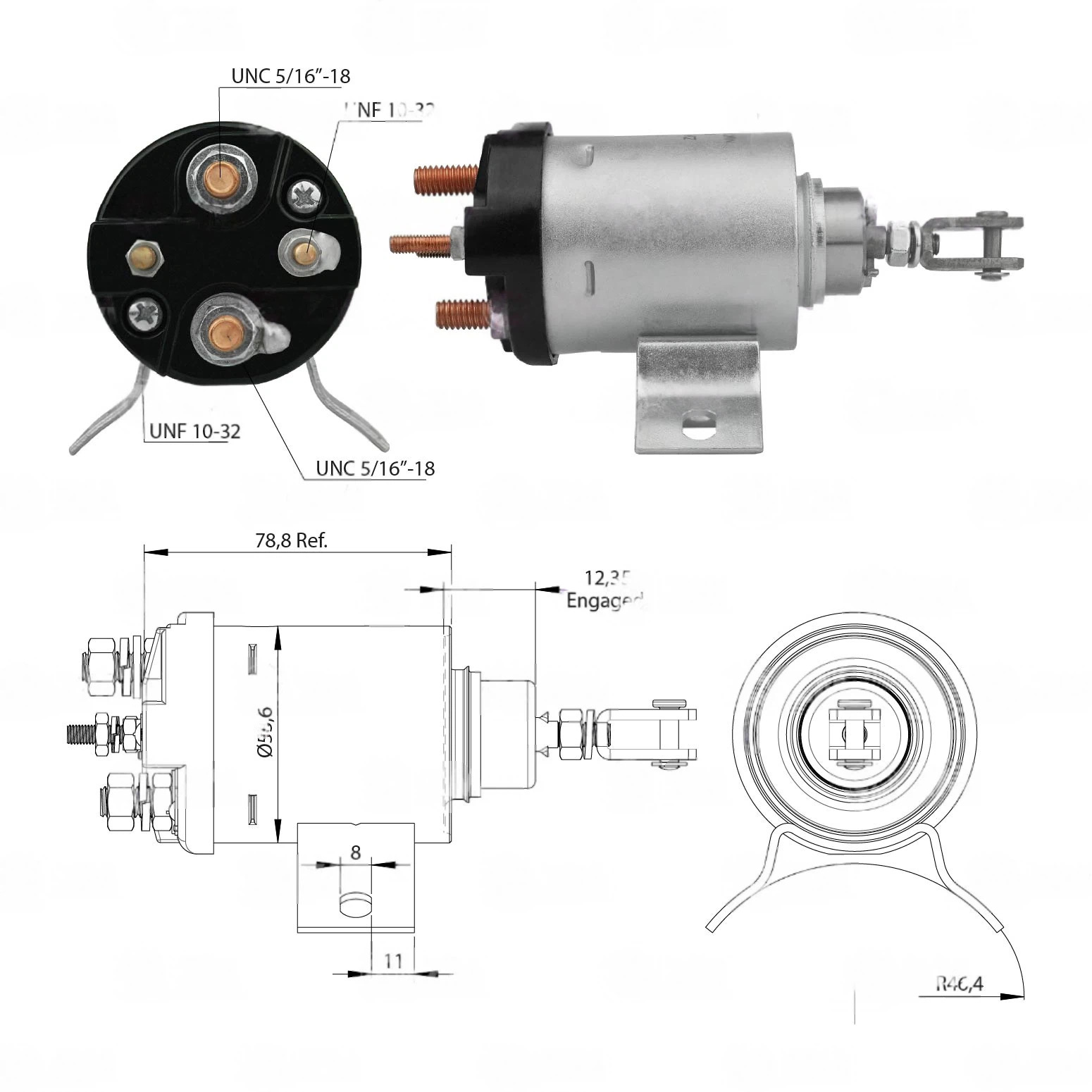 CF-W0517 Starter Solenoid