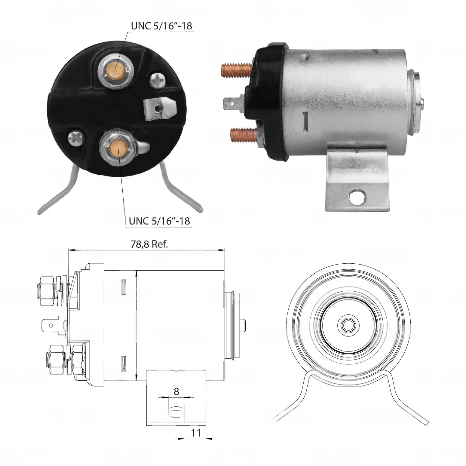 CF-W0518 Starter Solenoid